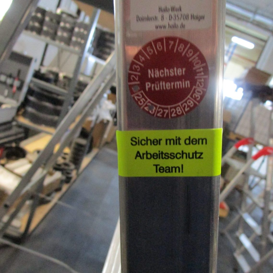 Sicherheitstechnische Prüfungen vom Arbeitsschutz Team
